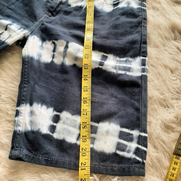 Levi's 508 Men's Navy Tie Dye Jean Shorts Size 36 - Picture 9 of 9